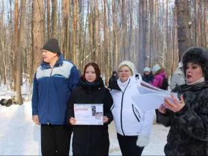 Ежегодный, традиционный, 13-й по счету, лыжный десант "Прерванный полет" к месту гибели экипажа самолёта ДБ-3 у п. Калинин!