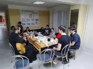 ️Снова новости из нашего общежития! Вчера прошло дружеское чаепитие, посвященное масленице! 