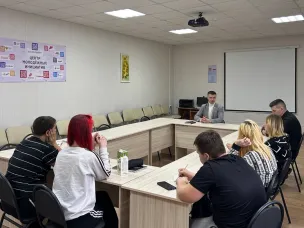 Очередная встреча Совета студентов с директором техникума А.А. Галкиным.