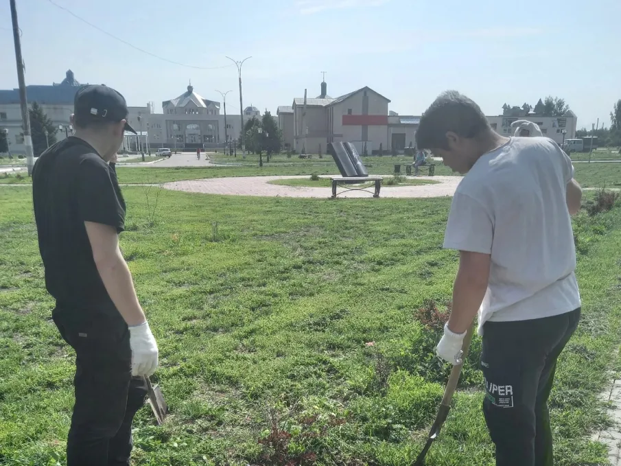 «Марафон добрых дел» в с. Большое Болдино