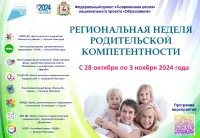 Региональная неделя родительской компетенции