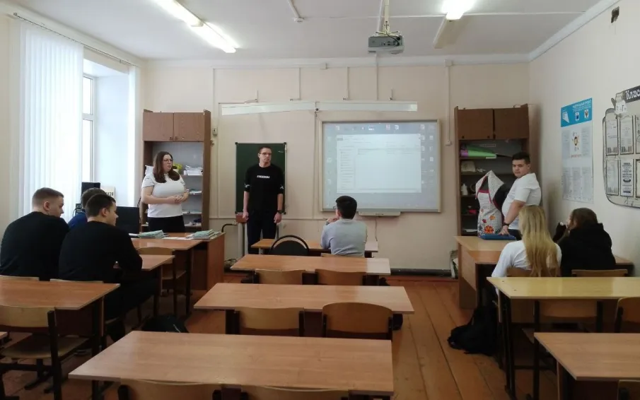 Профориентационная работа с учащимися школ Большеболдинского округа