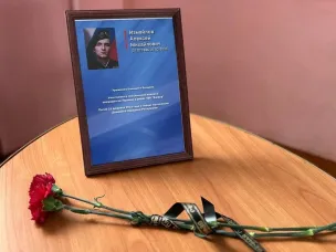 Торжественный митинг посвященный нашему погибшему воину!