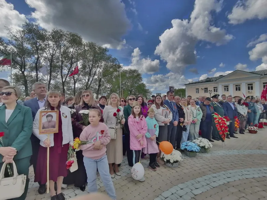 9 мая коллектив техникума принял участие в торжественном митинге, посвященном Дню Победы