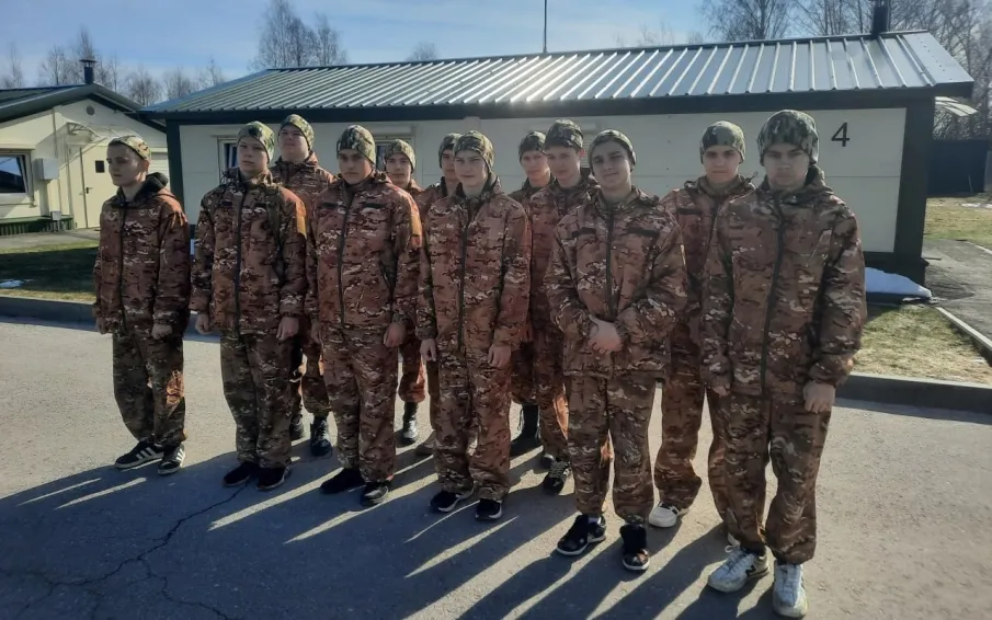 Участие в областных военно-патриотических сборах на базе учебного центра патриотического воспитания Приволжского федерального округа «Гвардеец»
