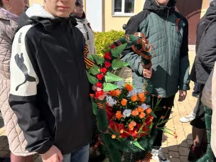 Участие в торжественном митинге, посвященном Дню Победы