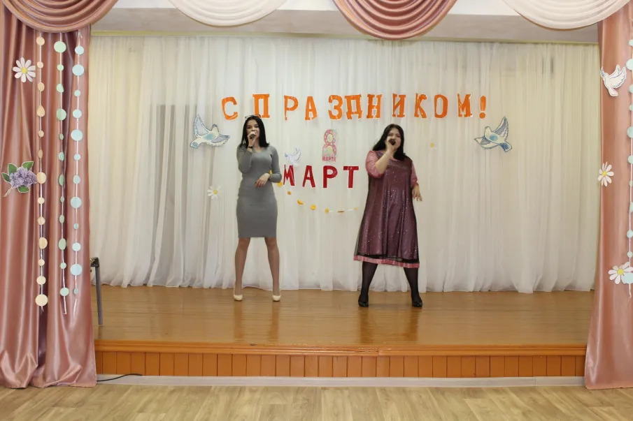 Праздничный концерт в честь международного женского дня