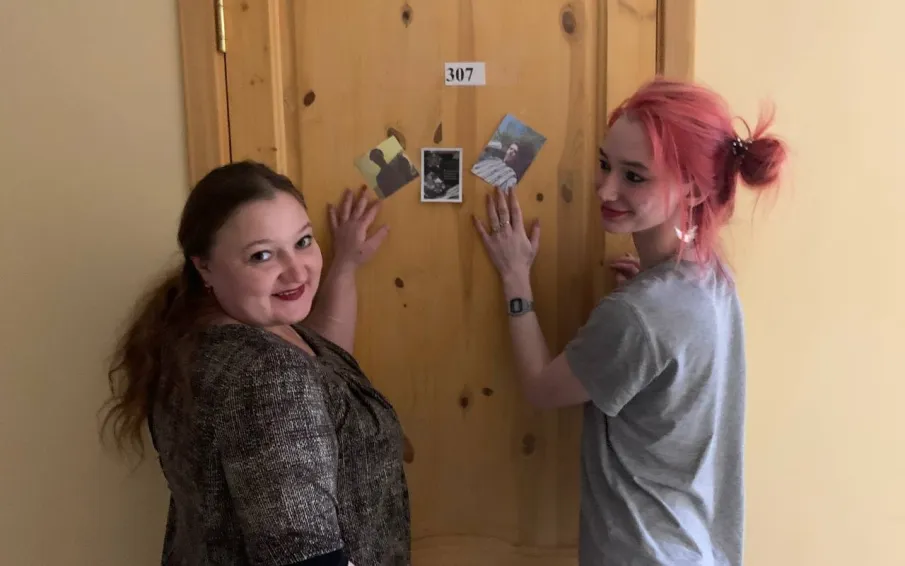 Поздравление юношей, проживающих в нашем общежитии, с Днём защитника Отечества!