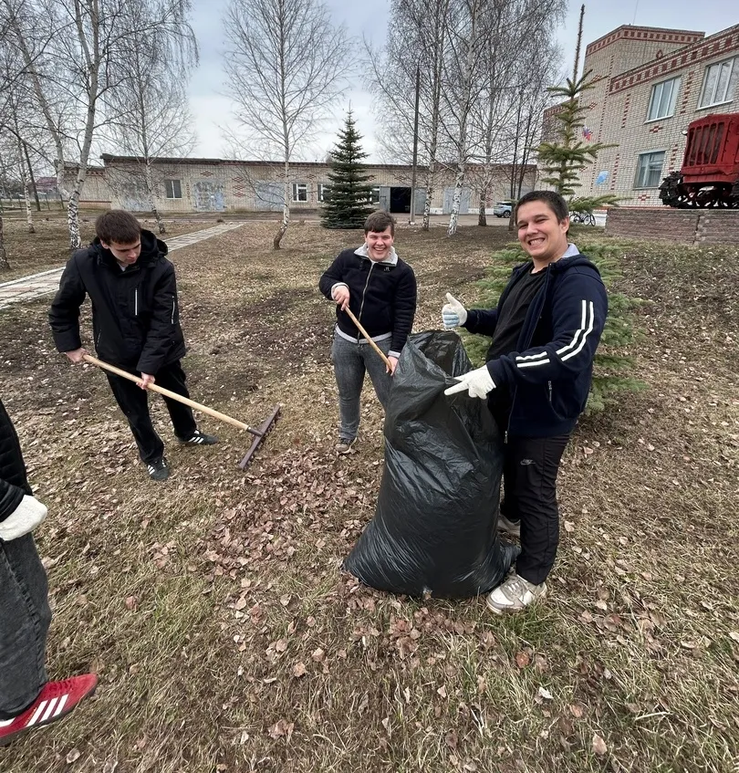 Открытие сезона уборки территорий